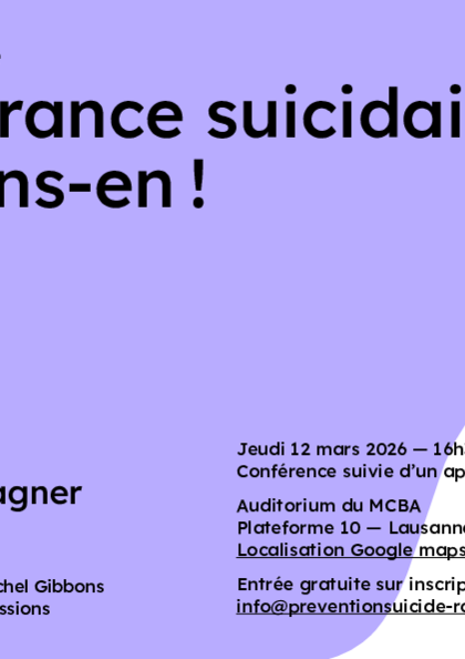 Fyler "Souffrance suicidaire : parlons-en!